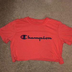 Cropped champion tee